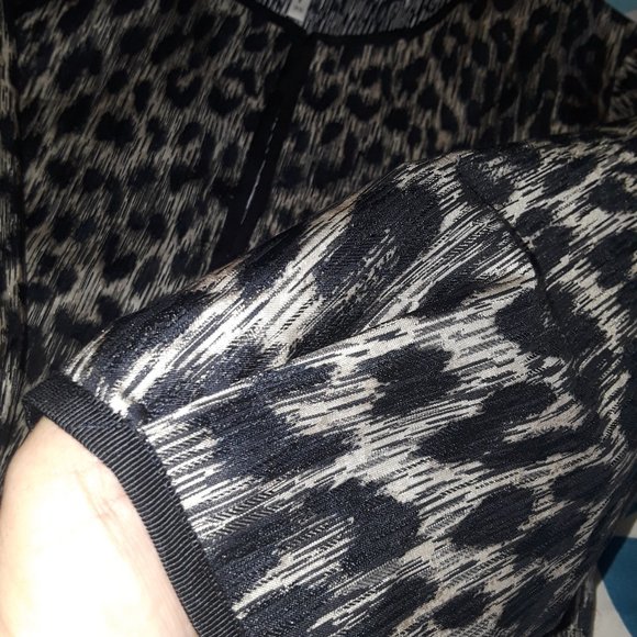 Rebecca Moses leopard print women jacket/blazer XS - Picture 6 of 8
